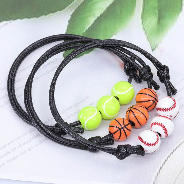 38 colors fashion balls charm bracelets team ball sport bracelet lucky friendship hand strap mixed wholesale, Golden;silver
38 colors fashion balls charm bracelets team ball sport bracelet lucky friendship hand strap mixed wholesale, Golden;silver
