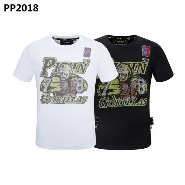 plein bear t shirt mens designer tshirts brand clothing rhinestone pp skull men t-shirt round neck ss stones classical hip hop streetwear ts, White;black
plein bear t shirt mens designer tshirts brand clothing rhinestone pp skull men t-shirt round neck ss stones classical hip hop streetwear ts, White;black