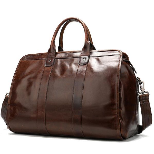 smooth leather travel bag men women vintage travelling bags hand luggage capacity cowhide high brown totes duffel 2209007
smooth leather travel bag men women vintage travelling bags hand luggage capacity cowhide high brown totes duffel 2209007