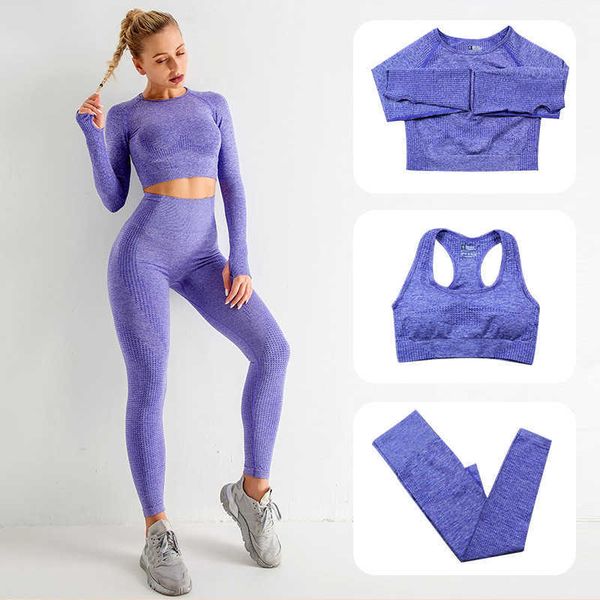 designer american womens tracksuits seamless knitted yoga suits fitness bras long-sleeved trousers running sweat-absorbent quick-drying gym, Gray
designer american womens tracksuits seamless knitted yoga suits fitness bras long-sleeved trousers running sweat-absorbent quick-drying gym, Gray