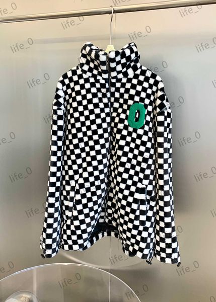 fashion brand womens jackets checkerboard cashmere outerwear contrast color letters logo embroidery coats designer casual joker jacket wome, Black;brown
fashion brand womens jackets checkerboard cashmere outerwear contrast color letters logo embroidery coats designer casual joker jacket wome, Black;brown