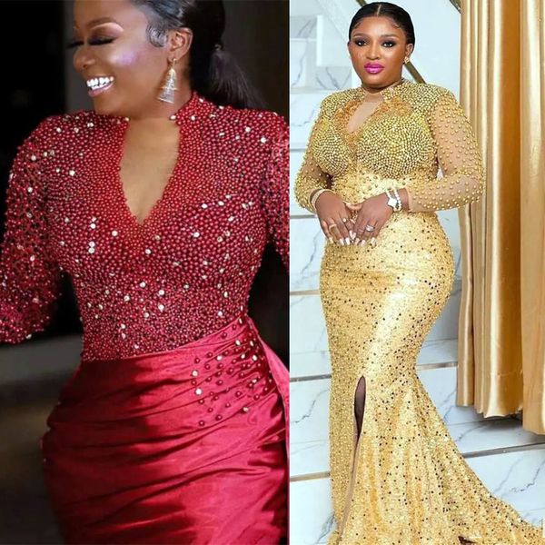 2022 arabic aso ebi luxurious mermaid prom dresses pearls crystals evening formal party second reception birthday engagement gowns dress zj1, Black
2022 arabic aso ebi luxurious mermaid prom dresses pearls crystals evening formal party second reception birthday engagement gowns dress zj1, Black