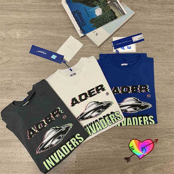 adererror invaders t-shirt men women big airship flying saucer ader error tee short sleeve, White;black
adererror invaders t-shirt men women big airship flying saucer ader error tee short sleeve, White;black