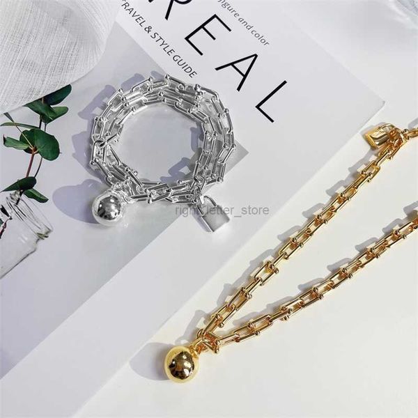 link chain silver ball chain bracelet locks luxury jewelry women fashion classic boutique holiday gift with box g220921, Black
link chain silver ball chain bracelet locks luxury jewelry women fashion classic boutique holiday gift with box g220921, Black