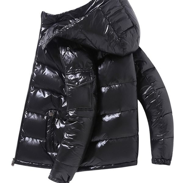 mens down parkas thermal jacket shiny winter coat hood white duck brand removable hat parka men 221010, Black
mens down parkas thermal jacket shiny winter coat hood white duck brand removable hat parka men 221010, Black