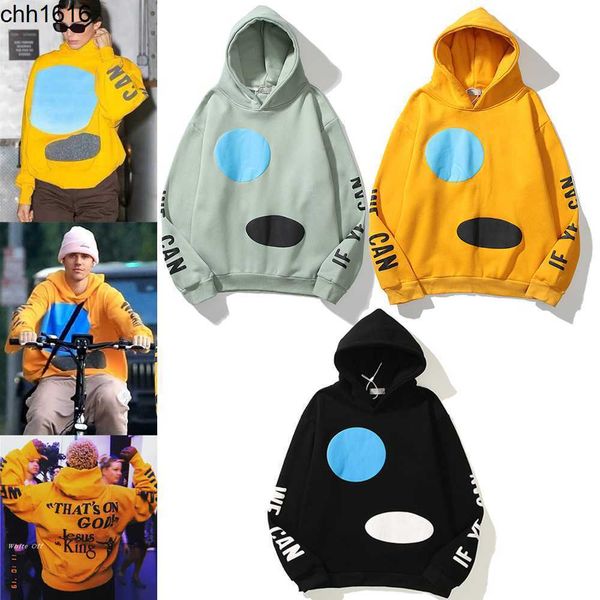 22 autumn and winter new sweaters kanyess same foam printing trend hip hop men's and women's loose hooded sweaters, Black
22 autumn and winter new sweaters kanyess same foam printing trend hip hop men's and women's loose hooded sweaters, Black