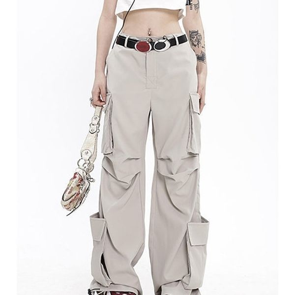 women's pants s casual streetwear sweatpan vintage harajukukorean wide leg cargo high waist big pockets loose straight pants denim trou, Black;white
women's pants s casual streetwear sweatpan vintage harajukukorean wide leg cargo high waist big pockets loose straight pants denim trou, Black;white