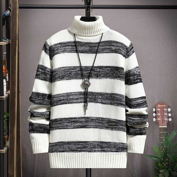 men's sweaters legible winter high neck thick warm sweater turtleneck brand s slim fit pullover knitwear male doublar g221010, White;black
men's sweaters legible winter high neck thick warm sweater turtleneck brand s slim fit pullover knitwear male doublar g221010, White;black