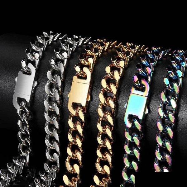 chains hip hop cuban link chain necklace 18k real gold plated stainless steel jewelry for men 6mm 8mm 10mm 12mm 14mm 16mm drop deliv dhtu7, Silver
chains hip hop cuban link chain necklace 18k real gold plated stainless steel jewelry for men 6mm 8mm 10mm 12mm 14mm 16mm drop deliv dhtu7, Silver