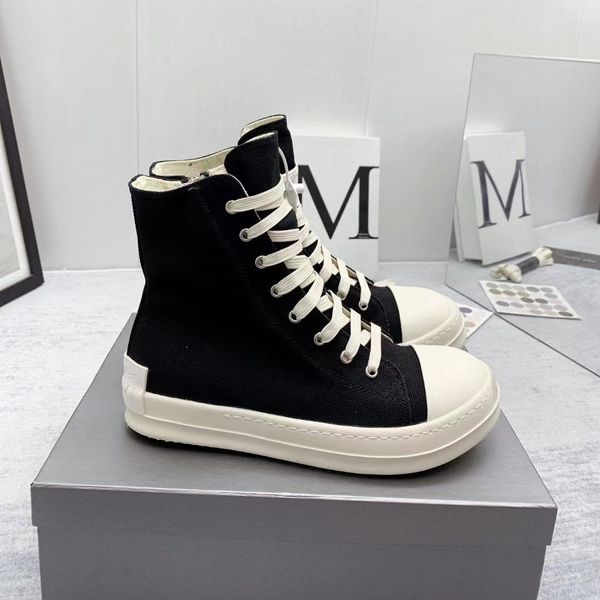 luxury man rick canvas shoes fashion sneakers women black lace up martin ro with materials boots
luxury man rick canvas shoes fashion sneakers women black lace up martin ro with materials boots