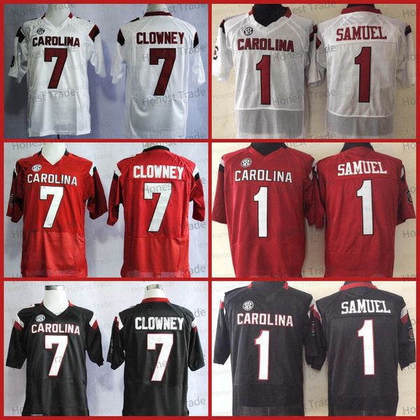 1 deebo samuel football jersey south carolina 7 jadeveon clowney 14 connor shaw red black college mens football jerseys, Black;red
1 deebo samuel football jersey south carolina 7 jadeveon clowney 14 connor shaw red black college mens football jerseys, Black;red