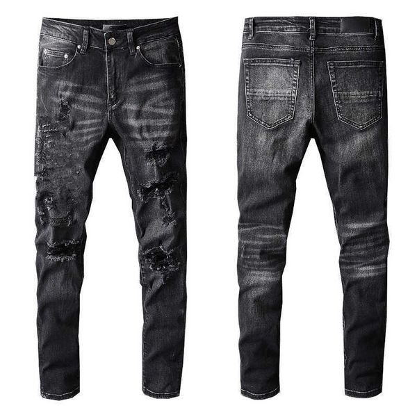 man skinny fits jeans denim letter embroidery black knee ripped with hole slim for guys mens biker moto straight leg fashion distress, Blue
man skinny fits jeans denim letter embroidery black knee ripped with hole slim for guys mens biker moto straight leg fashion distress, Blue