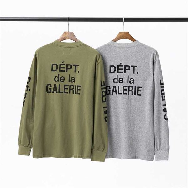 fashion mens galleryes designer hoodies brand classic letter slogan arm round neck american high street long sleeve t-shirt, Black
fashion mens galleryes designer hoodies brand classic letter slogan arm round neck american high street long sleeve t-shirt, Black