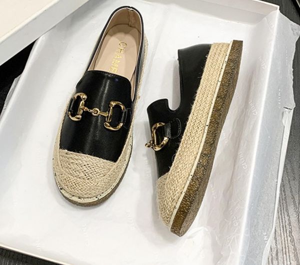 fishermans shoes flat bottomed womens shoes color matching fashionable simple casual straw woven size, Black
fishermans shoes flat bottomed womens shoes color matching fashionable simple casual straw woven size, Black