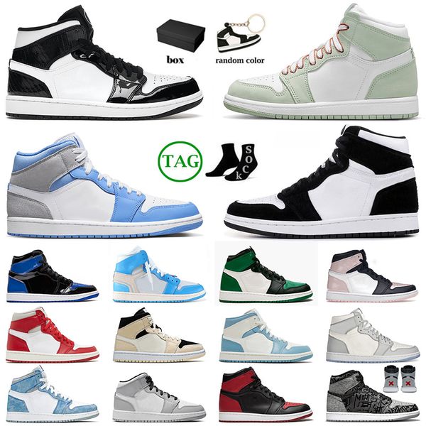 mid university blue basketball shoes jumpman 1 seafoam mid carbon fiber panda royal toe mens womens bubble gum pine green designer sports sn, White;red
mid university blue basketball shoes jumpman 1 seafoam mid carbon fiber panda royal toe mens womens bubble gum pine green designer sports sn, White;red