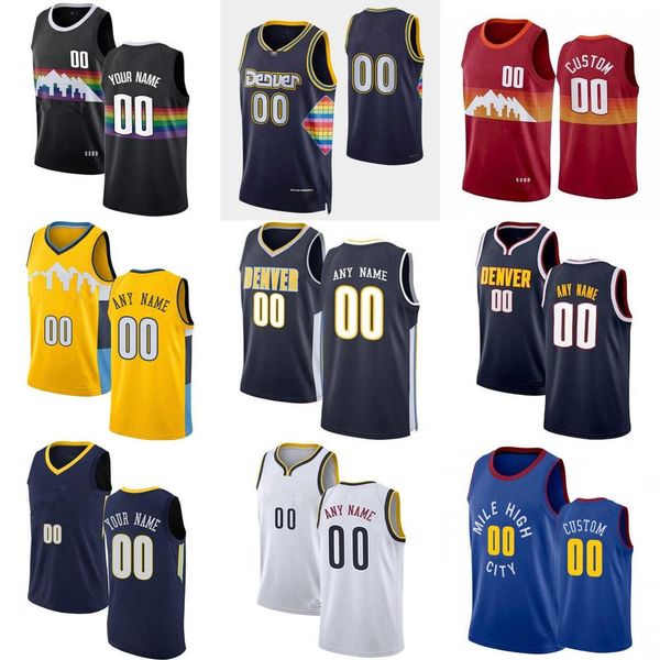 college wear75th custom jersey denver''nuggets''men women youth 5 will barton 10 bol bol 7 facundo campazzo 31 vlatko ca, Black 
college wear75th custom jersey denver''nuggets''men women youth 5 will barton 10 bol bol 7 facundo campazzo 31 vlatko ca, Black