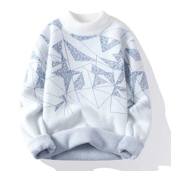 men's sweaters 2022 new winter brand mink cashmere knit sweater men korean style pullover mens thick warm jumper knitwear g221010, White;black
men's sweaters 2022 new winter brand mink cashmere knit sweater men korean style pullover mens thick warm jumper knitwear g221010, White;black