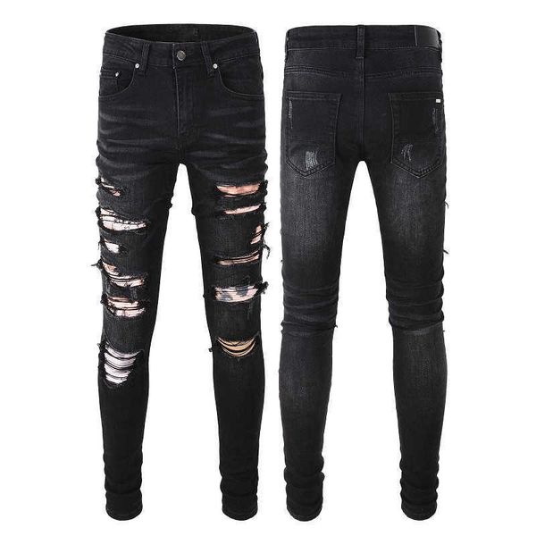 ripped jeans for man denim mens skinny biker slim knee ripped distressed regular motorcycle fit street solid black color trendy long, Blue
ripped jeans for man denim mens skinny biker slim knee ripped distressed regular motorcycle fit street solid black color trendy long, Blue