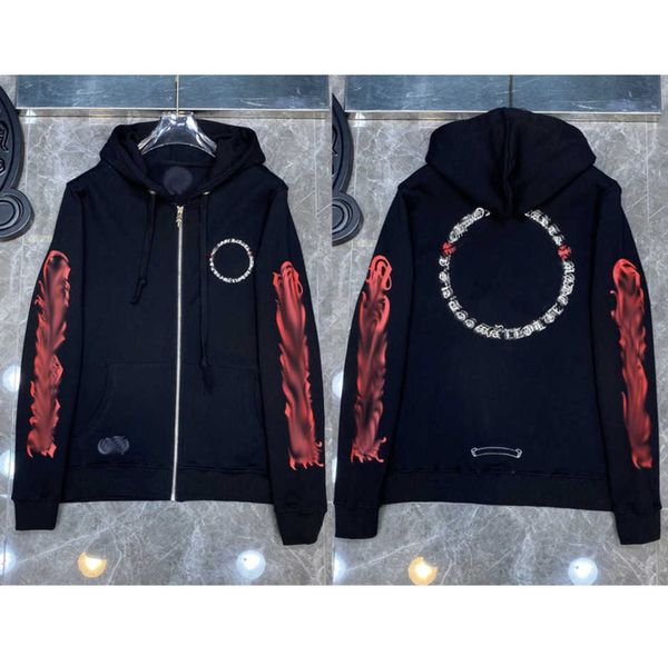 loose classic mens hoodie brand ch sweatshirts horseshoe sanskrit print designer luxury zipper jacket fashion pullover hooded sweater 8zsa, Black
loose classic mens hoodie brand ch sweatshirts horseshoe sanskrit print designer luxury zipper jacket fashion pullover hooded sweater 8zsa, Black