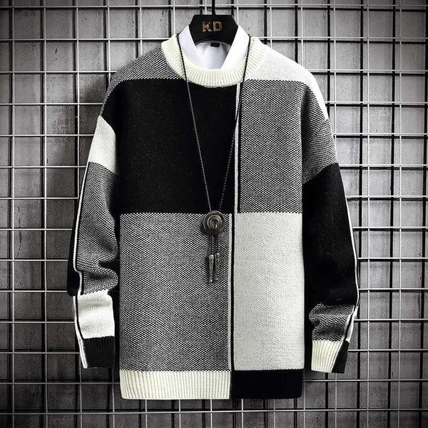 men's sweaters sweter kotak-kotak musim dingin 2022 pulover harajuku pria pullover setengah turtleneck hangat tebal fashion kualitas g2, White;black
men's sweaters sweter kotak-kotak musim dingin 2022 pulover harajuku pria pullover setengah turtleneck hangat tebal fashion kualitas g2, White;black