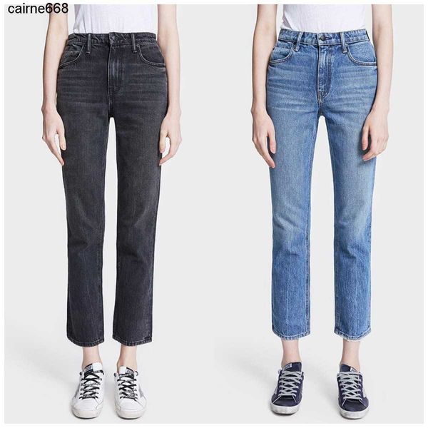 designer women's jeans winter tall waist straight tube nine part style jeans alexanders women elasticity wangs, Blue
designer women's jeans winter tall waist straight tube nine part style jeans alexanders women elasticity wangs, Blue