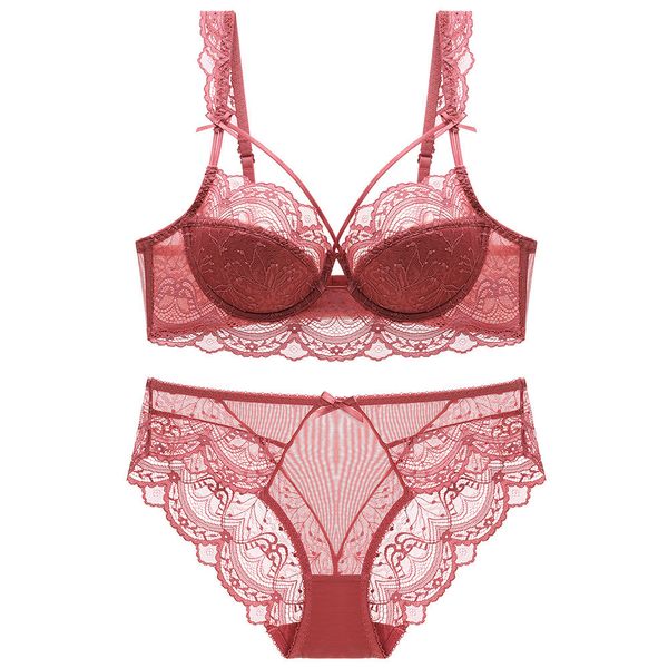 bras sets white embroidery lingerie bra and panty transparent ultra thin push up brassiere lace women underwear e cup 221010, Red;black
bras sets white embroidery lingerie bra and panty transparent ultra thin push up brassiere lace women underwear e cup 221010, Red;black