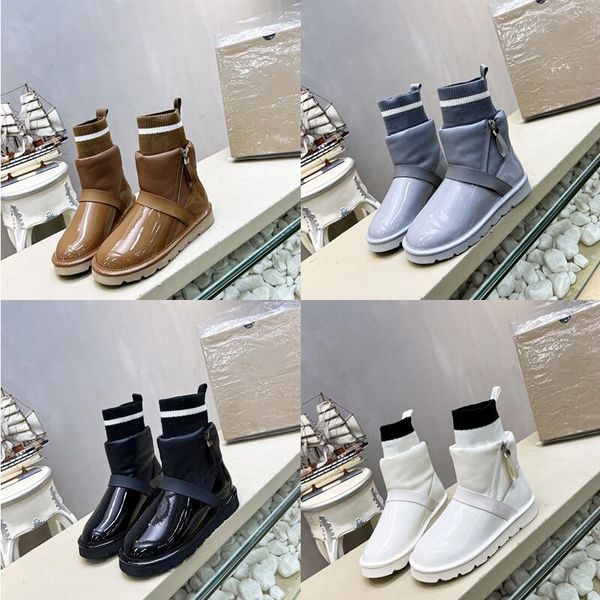 womens black new snow boots white film sock gray sheepskin vamp brown anti-ing paint knitting bobbin comfortable warm
womens black new snow boots white film sock gray sheepskin vamp brown anti-ing paint knitting bobbin comfortable warm