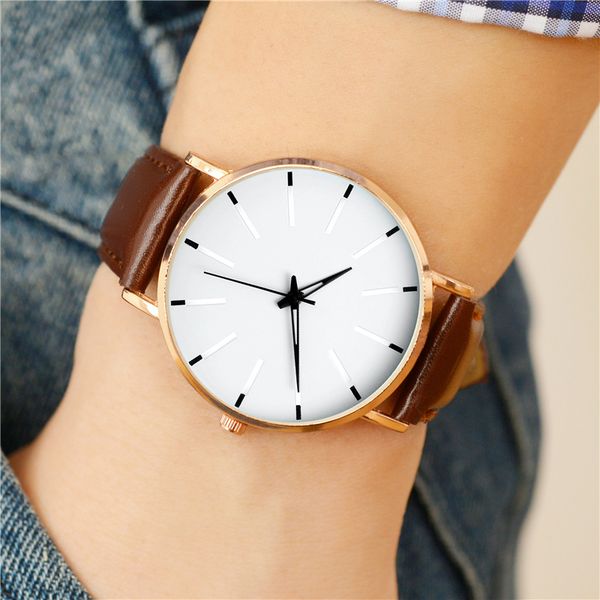 mens watches leather strap quartz watch casual wristwatches gift for ladies watches montres de luxe, Slivery;brown
mens watches leather strap quartz watch casual wristwatches gift for ladies watches montres de luxe, Slivery;brown