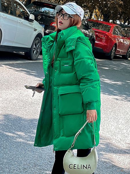 women's down parkas winter women midlong jackets casual pockets thick warm hooded pattern coat female outwear windproof jacket parkas 2, Black
women's down parkas winter women midlong jackets casual pockets thick warm hooded pattern coat female outwear windproof jacket parkas 2, Black