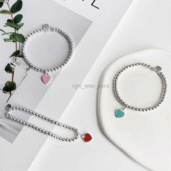 beaded strands pink love bead bracelet women 925 sterling silver holiday gift luxury jewelry exquisite fashion classic with box g220921, Black
beaded strands pink love bead bracelet women 925 sterling silver holiday gift luxury jewelry exquisite fashion classic with box g220921, Black