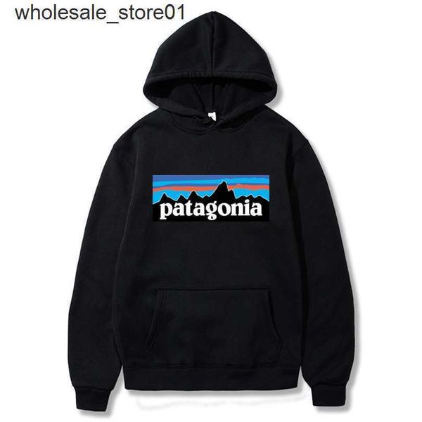 new men's hoodies designer sweatshirts patagoniass printed sweater plush thickened streetwear hooded sweater, Black
new men's hoodies designer sweatshirts patagoniass printed sweater plush thickened streetwear hooded sweater, Black