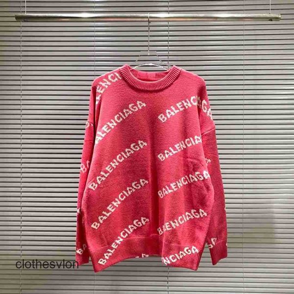 designer fashion women's autumn winter 2022 women brand knitted men's sweater balenciga crew neck letter jacquard casual loose pbw, White;black
designer fashion women's autumn winter 2022 women brand knitted men's sweater balenciga crew neck letter jacquard casual loose pbw, White;black