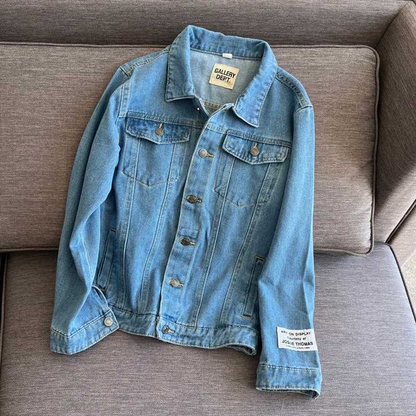 men's jackets galery dept designer winter 2022 worn back letter embroidery loose denim coat couple fashion coats jacket, Black;brown
men's jackets galery dept designer winter 2022 worn back letter embroidery loose denim coat couple fashion coats jacket, Black;brown