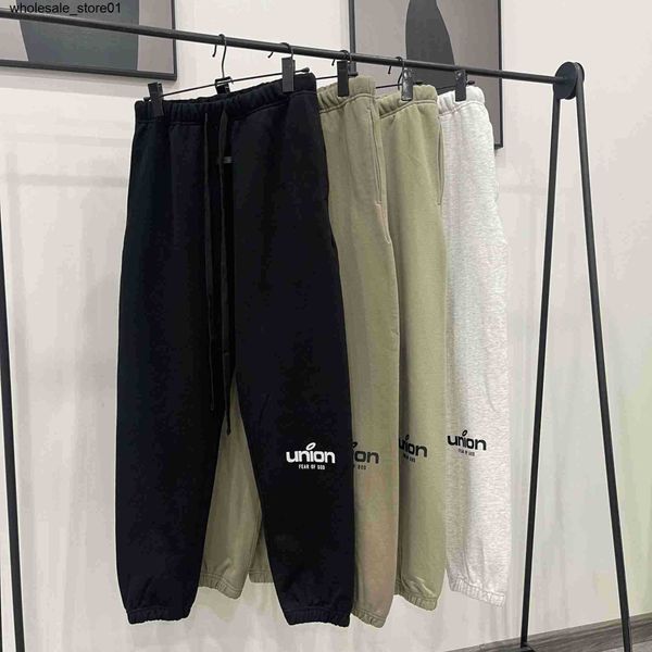 new men's pants designer autumn essential sports casual cotton elastic loose couple streetwear pants, Black
new men's pants designer autumn essential sports casual cotton elastic loose couple streetwear pants, Black
