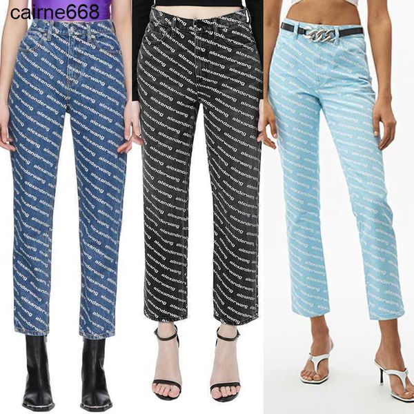 designer women's jeans nine point small straight jeans women's alexanders loose style quality new style wangs, Blue
designer women's jeans nine point small straight jeans women's alexanders loose style quality new style wangs, Blue