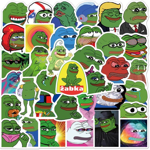 50pcs pepe sad frog stickers cartoon for teen kids water bottle cool waterproof decal for girl lapbicycle skateboard
50pcs pepe sad frog stickers cartoon for teen kids water bottle cool waterproof decal for girl lapbicycle skateboard