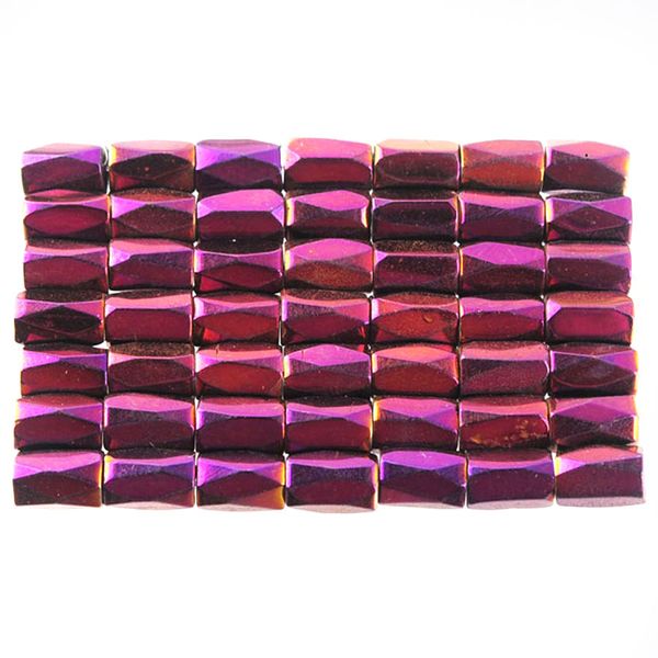natural stone faceted tube rainbow magnetic materials hematite beads 5x8mm 15" strand pick size for jewelry making bl310, Black
natural stone faceted tube rainbow magnetic materials hematite beads 5x8mm 15" strand pick size for jewelry making bl310, Black