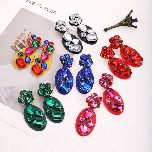 fashion retro oval resin inlaid rhinestone flower dangle earrings for women luxury sparkly crystal jewelry wedding party, Silver
fashion retro oval resin inlaid rhinestone flower dangle earrings for women luxury sparkly crystal jewelry wedding party, Silver