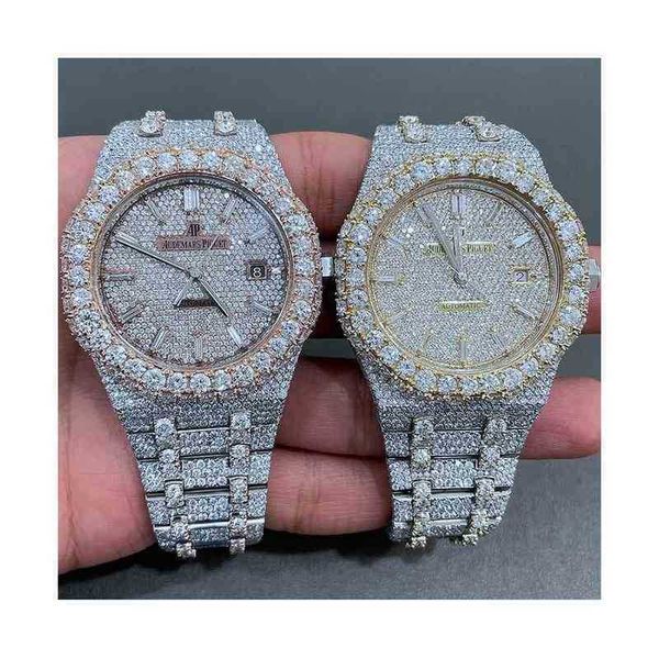 digner watch custom luxury iced out fashion mechanical watch moissanit e diamond c35, Silver
digner watch custom luxury iced out fashion mechanical watch moissanit e diamond c35, Silver