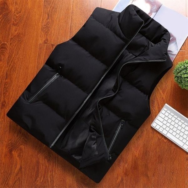 mens vests breathable trendy windproof thickened sleeveless jacket male vest coat cotton padded streetwear 221010, Black;white
mens vests breathable trendy windproof thickened sleeveless jacket male vest coat cotton padded streetwear 221010, Black;white