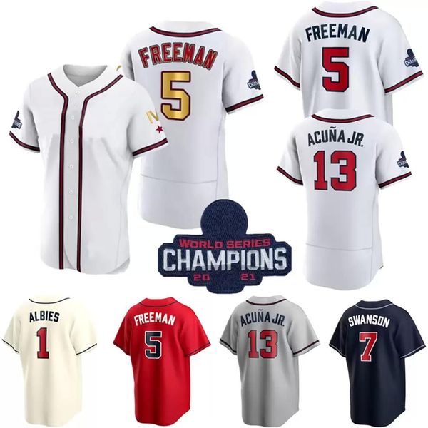 ell 2022 ozzie albies 13 ronald acuna jr. jerseys 5 freddie an 7 dansby swanson 27 austin riley 10 bravee jones fried 21 22 custom, Blue;black
ell 2022 ozzie albies 13 ronald acuna jr. jerseys 5 freddie an 7 dansby swanson 27 austin riley 10 bravee jones fried 21 22 custom, Blue;black