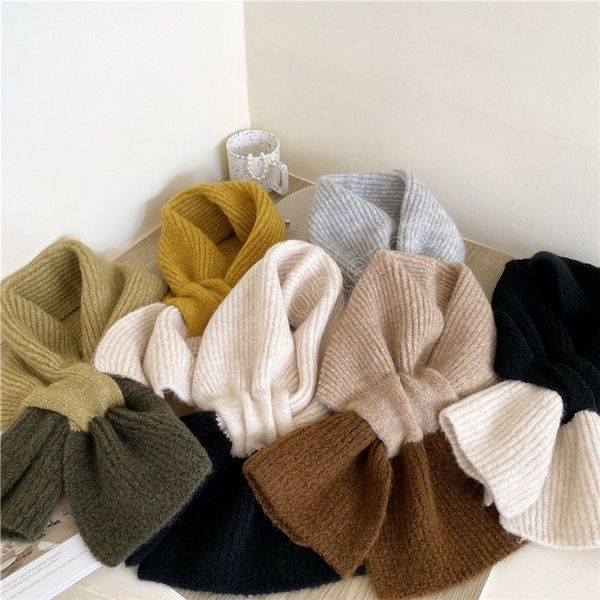 soft woolen yarn instant knitted scarf women winter fashion double color warm thick neckerchief foulard stole bufanda hijab, Blue;gray
soft woolen yarn instant knitted scarf women winter fashion double color warm thick neckerchief foulard stole bufanda hijab, Blue;gray