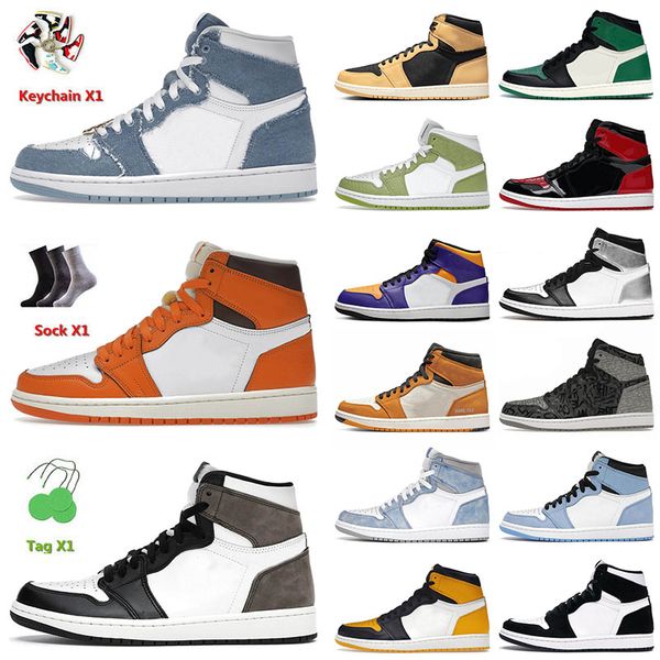 original basketball shoes 1 1s jumpman starfish denim high dark mocha university blue denim black gold lost found men women j1 sneakers trai
original basketball shoes 1 1s jumpman starfish denim high dark mocha university blue denim black gold lost found men women j1 sneakers trai