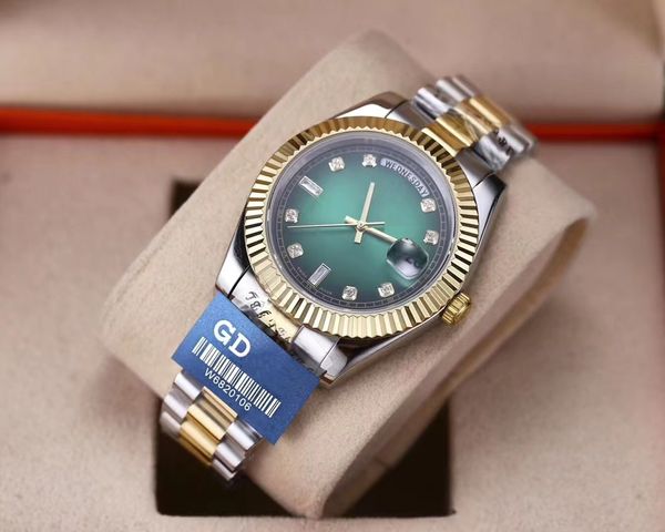fashionable green face mechanical watch 316l silver steel 36/41mm dial automatic wind up japanese new movement sapphire mirror luxury women&, Slivery;brown
fashionable green face mechanical watch 316l silver steel 36/41mm dial automatic wind up japanese new movement sapphire mirror luxury women&, Slivery;brown