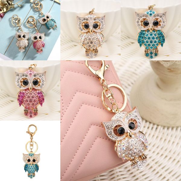 fashion owl diamond keychain finish colored rhinestone crystal keyring full diamond mosaic women bag pendant handmade gifts, Silver
fashion owl diamond keychain finish colored rhinestone crystal keyring full diamond mosaic women bag pendant handmade gifts, Silver