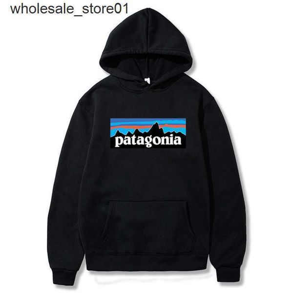 men's hoodies designer sweatshirts patagoniass printed sweater plush thickened hoodie fashion streetwear man hoodies, Black
men's hoodies designer sweatshirts patagoniass printed sweater plush thickened hoodie fashion streetwear man hoodies, Black
