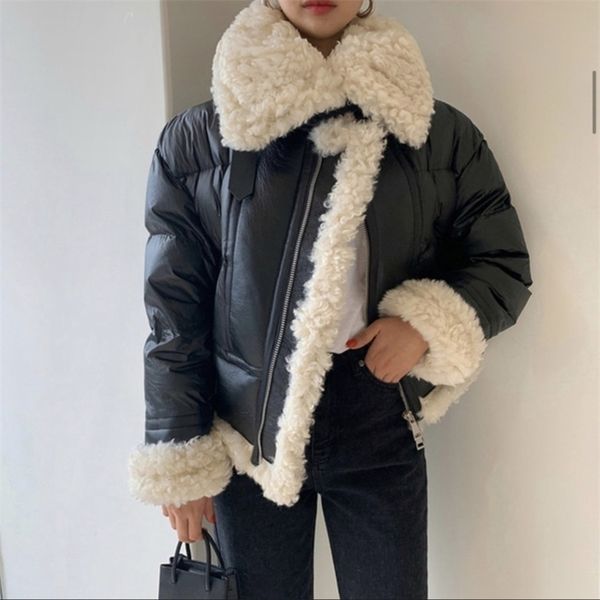 womens vests autumnwinter womens highgrade warm wool coat jacket lady ins 221010, Black;white
womens vests autumnwinter womens highgrade warm wool coat jacket lady ins 221010, Black;white