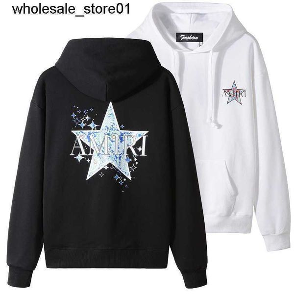 new men's hoodies designer sweatshirts amirs five pointed star letter bodysuit men's fashion relaxed streetwear leisure, Black
new men's hoodies designer sweatshirts amirs five pointed star letter bodysuit men's fashion relaxed streetwear leisure, Black