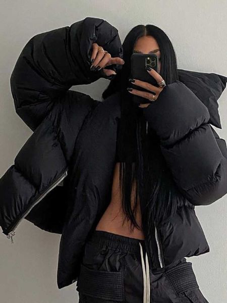 women's down parkas winter padded jacket coats for women 2022 long sleeve windproof warm short parkas fashion slim coats with scarf fam, Black
women's down parkas winter padded jacket coats for women 2022 long sleeve windproof warm short parkas fashion slim coats with scarf fam, Black