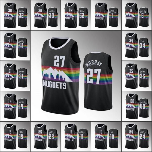 college wearjersey wholesale custom men denver''nuggets''nikola''jokic michael porter jr. jamal murray will ba, Black
college wearjersey wholesale custom men denver''nuggets''nikola''jokic michael porter jr. jamal murray will ba, Black